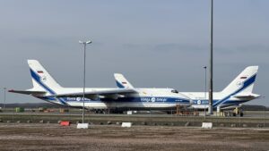 Russische Antonov-Frachter in Leipzig/Halle beschlagnahmt