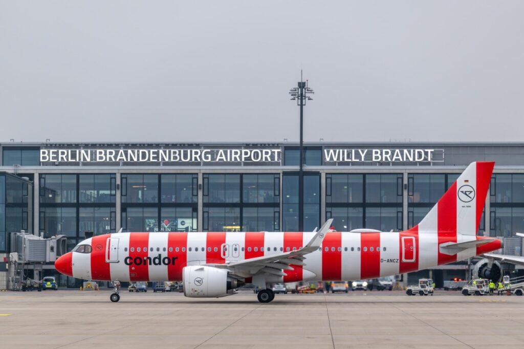 Condor will mit seinem kommenden Winterflugplan am BER expandieren. (Foto: Oliver Lang / Flughafen Berlin Brandenburg)